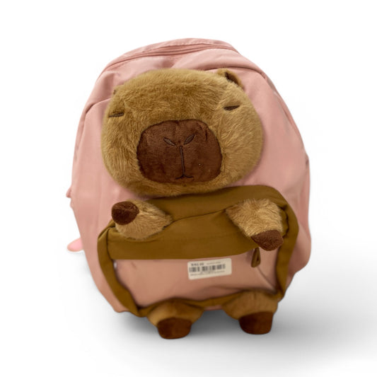 MOCHILA CAPIBARA PELUCHE