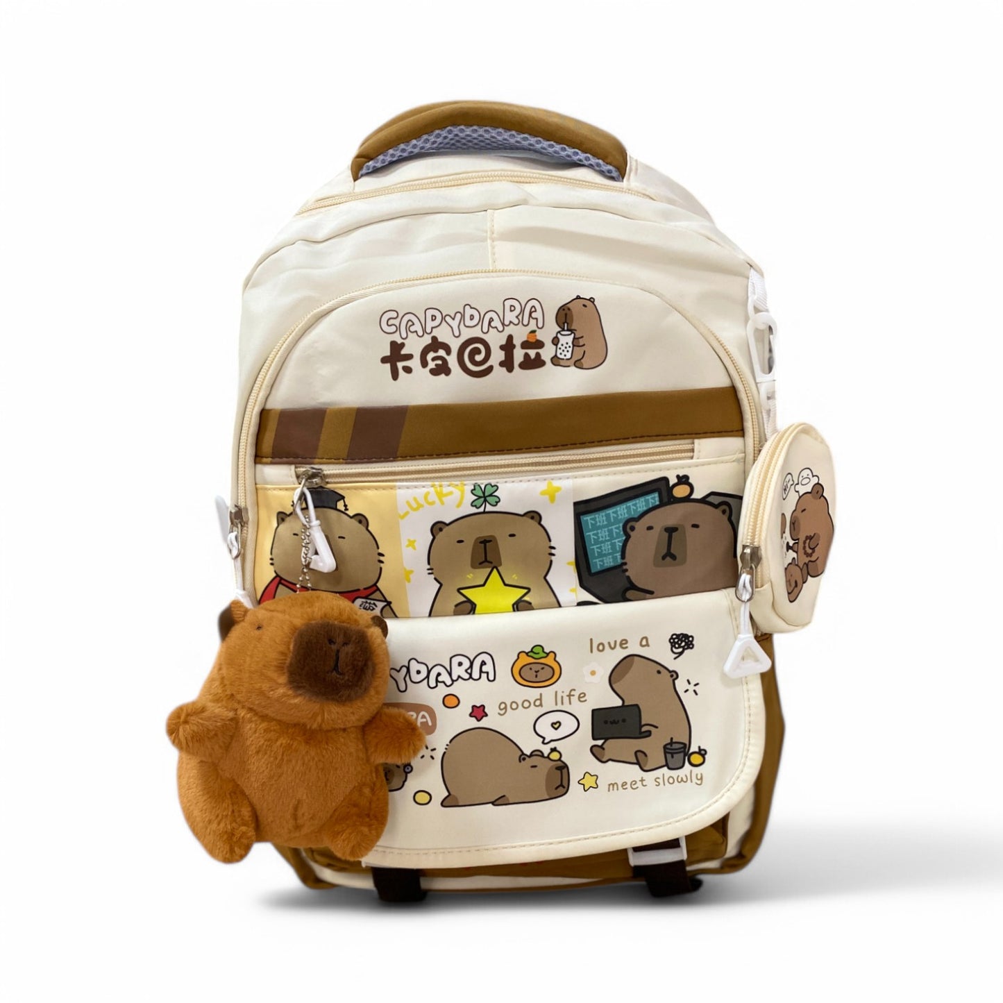 MOCHILA CAPIBARA ESTAMPADO