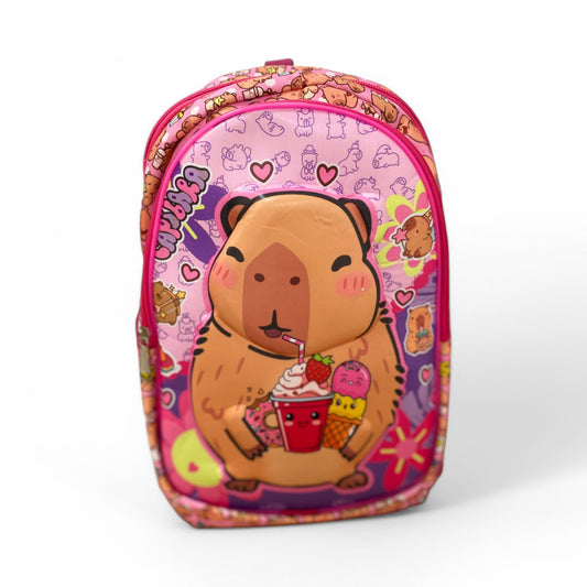 MOCHILA CAPIBARA 3D